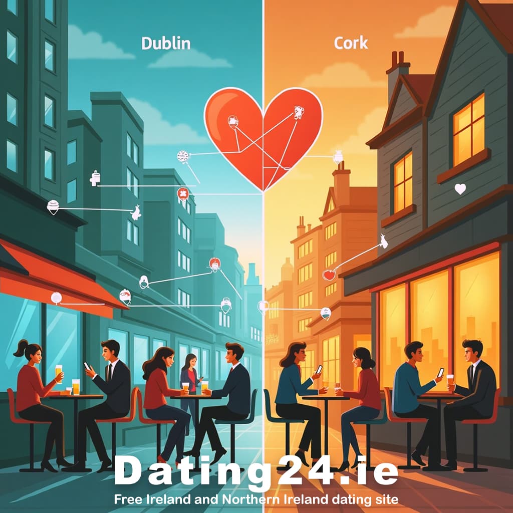 Dating24.ie Article - Dating in Dublin vs Cork: Where Online Love Sparks More?