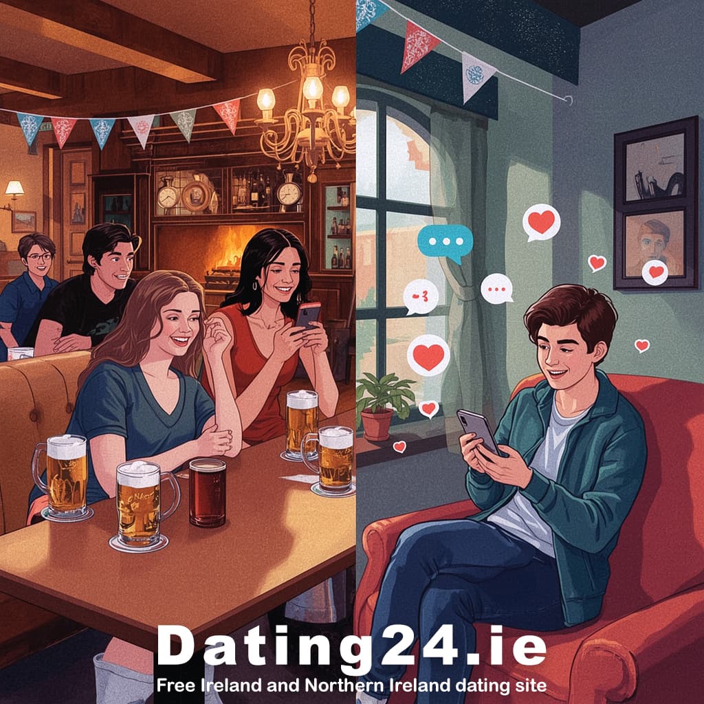 Dating24.ie Article - Is Online Dating Replacing the Irish Pub? Social Shifts You Should Know